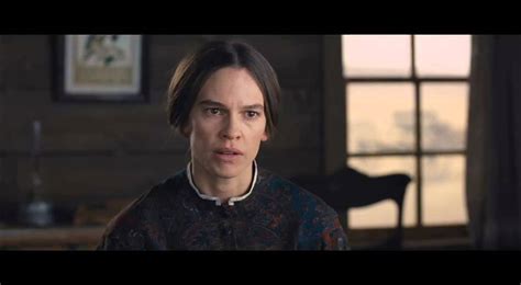 hillary swank nude|Hilary Swank Breasts, Bush Scene in The Homesman .